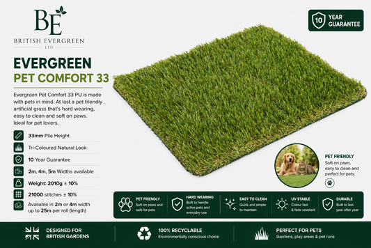 Evergreen Pet Comfort 33 - £19.99m²
