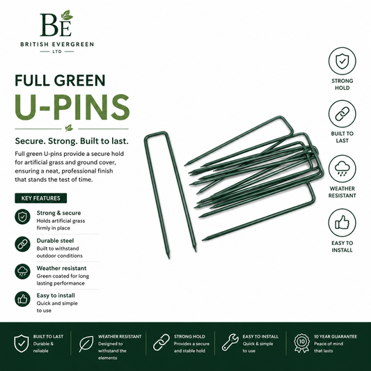Full Green U-Pins