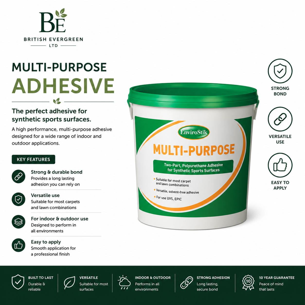 Multi-Purpose – Envirostik – Hardener Included
