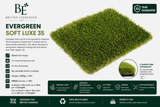 Evergreen Soft Luxe 35 - £21.99m²