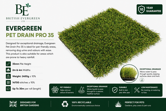 Evergreen Pet Drain Pro 35 - £20.99m²